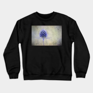 Blue Thistle, photo art Crewneck Sweatshirt